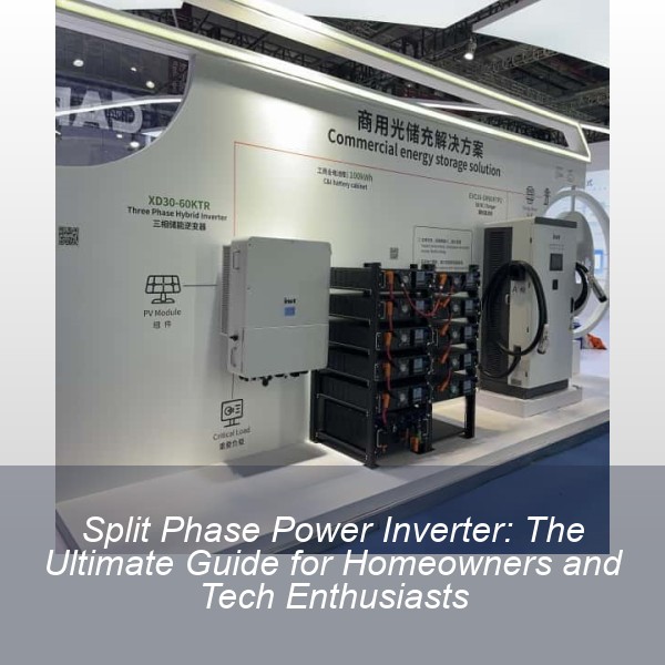 Split Phase Power Inverter: The Ultimate Guide for Homeowners and Tech Enthusiasts